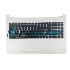 Teclado PT HP 15-AC, 15-AF, Top Cover Branco c/TouchPad